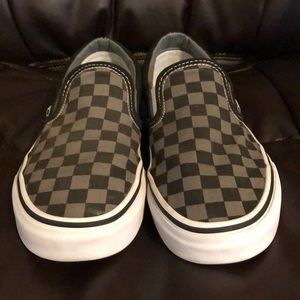Vans Checkered Slip Ons